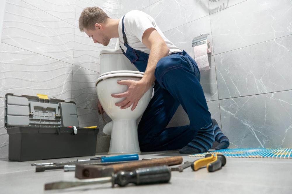 Installation toilette