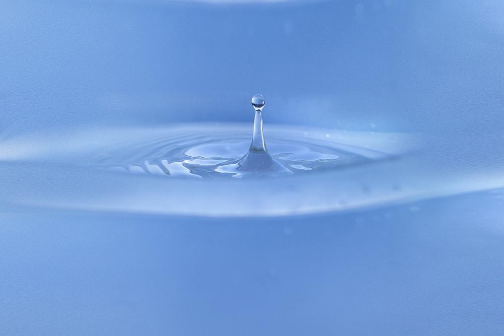 goutte d'eau toilette