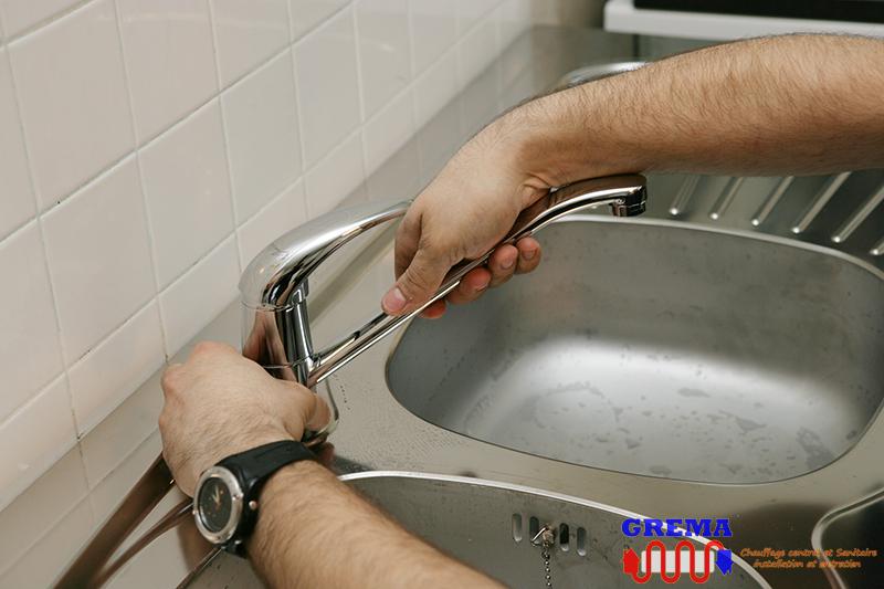 Réparation fuite près de Manage